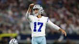 Brandon Aubrey's consecutive FG streak ends at 35, and Cowboys-Commanders are tied