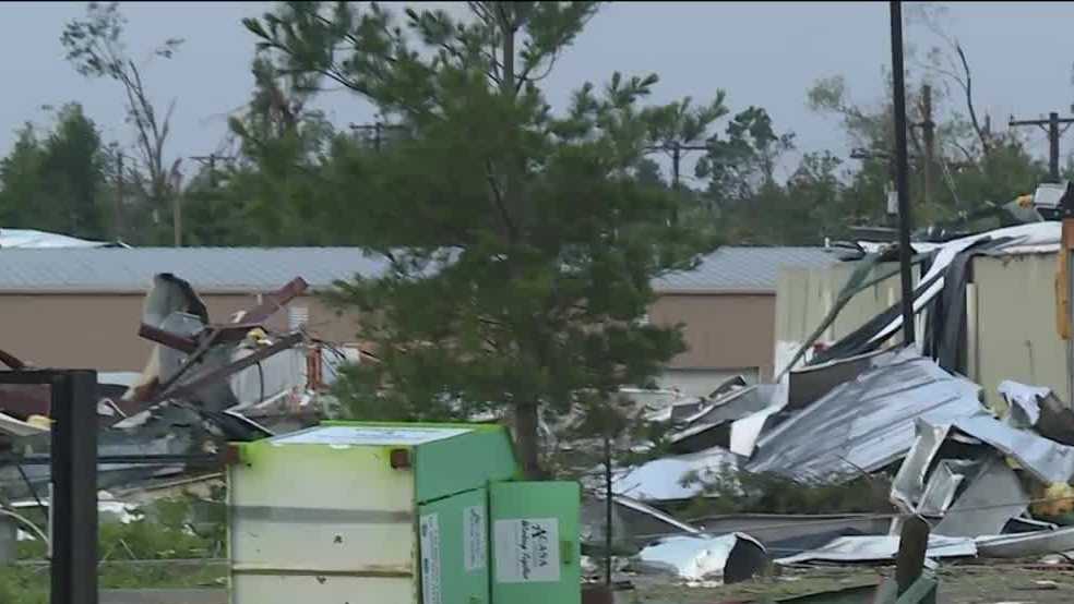 Buildings demolished by Rogers storms