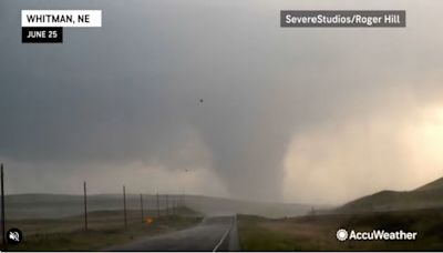 AccuWeather Exclusively Provides Life-Saving Tornado Warning Before Damaging Tornado Strikes Whitman, Nebraska