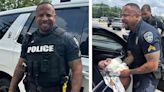 Black Police Officer From Louisiana Delivers Baby on the Side of the Road