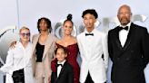 Alicia Keys brings her sons and parents to the Tonys. See the sweet pics