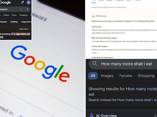 Google's new AI tool is telling users to put glue on their pizza