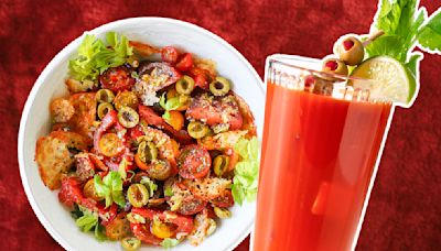 Turn Your Bloody Mary Cocktail Into A Bright, Tasty Tomato Salad