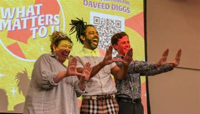 Daveed Diggs encourages UM students to take advantage of the space given to create