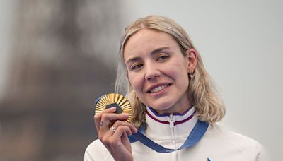 Paris Olympics 2024: France's Cassandre Beaugrand Wins Women's Triathlon - In Pics