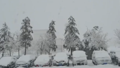 立夏前一週下雪！河北多地積雪30公分厚 民眾：昨天還在穿短袖