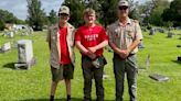 Volunteers honor veterans ahead of Memorial Day