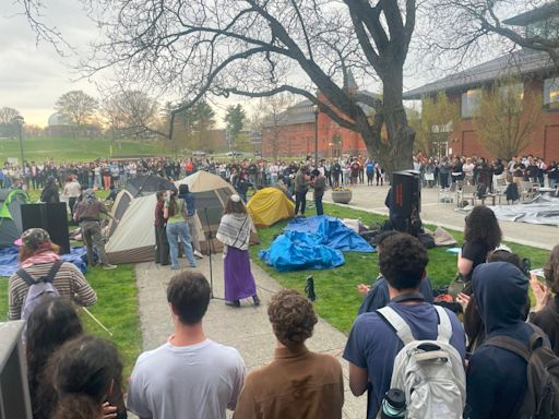 Wesleyan University doesn’t plan to clear pro-Palestine encampment