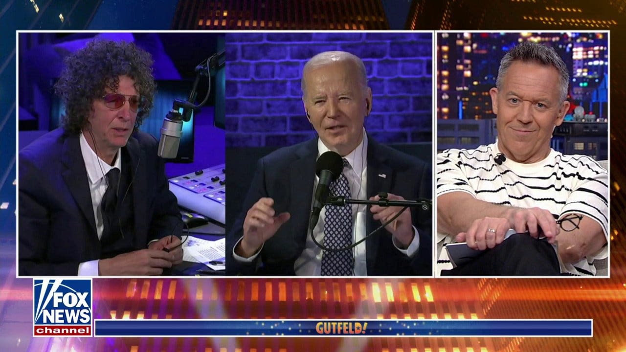 GREG GUTFELD: Biden has finally begun making some public appearances to disprove the notion that he's dead