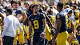 Jim Harbaugh believes the Michigan wide receiver corps can be ‘the best we’ve ever had’.