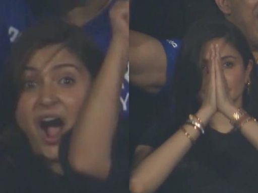 Anushka Sharma Jumps, Thanks God as Virat Kohli's RCB Beats DC; Her Reaction Goes Viral | Watch - News18