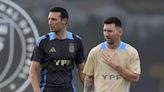 Presencia de Messi en cuartos sigue en duda según Scaloni - El Diario NY