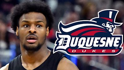 Bronny James Fans Speculate Duquesne Transfer After Coach's Post