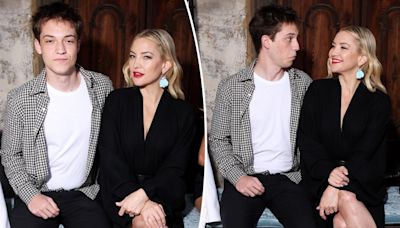 Kate Hudson brings son Ryder Robinson, 20, as her date to fashion show in Italy