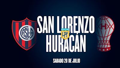 San Lorenzo vs. Huracán, por la Liga Profesional: hora, cómo ver y probables formaciones