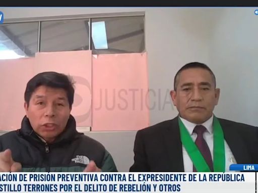 Pedro Castillo, desde Barbadillo, arremete contra Dina Boluarte: “Las imputaciones contra mí son más falsas que su nariz”