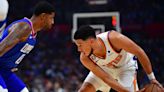 Devin Booker talks Clippers with James Harden, Paul George beef, Kevin Durant workload