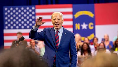 President Biden, in Wilmington, NC, touts efforts to replace lead pipes in water systems