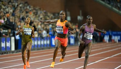 Alfred scorches past Richardson to Diamond League 100m finals win