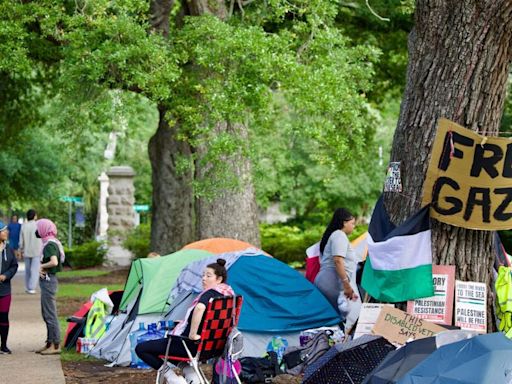 Tulane issues suspensions, warns pro-Palestinian protesters. 'We're not going to leave.'