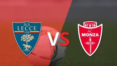 Arranca el partido entre Lecce vs Monza