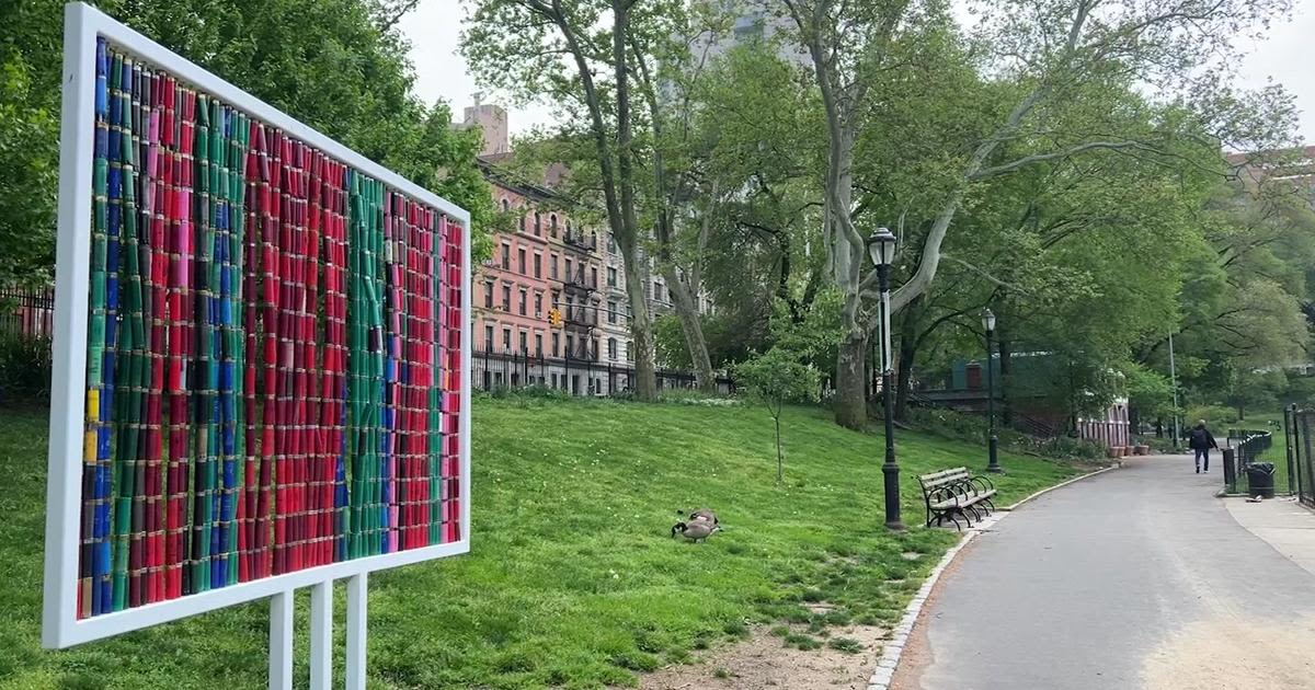 Harlem's largest outdoor public art exhibition is on display. Here's what parkgoers will see.