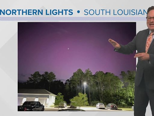 Stunning: Northern Lights give Louisiana residents unexpected treat