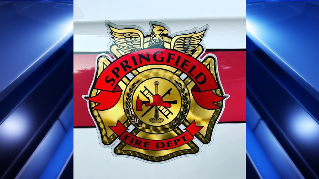 One taken to hospital after two-car crash in Springfield