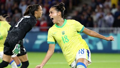 France 0-1 Brazil: Gabi Portilho strikes winner as South Americans end hopes of hosts to make semi-final of Paris 2024 - Eurosport