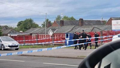 Car rammed and shots fired near Highters Heath School