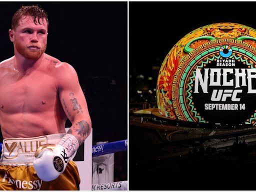 Saul 'Canelo' Alvarez is reportedly going head-to-head with UFC 306 at The Sphere