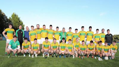 Irvinestown lift Division Two title after narrow win