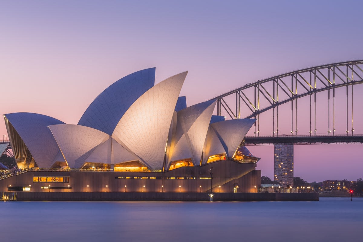 Watch live: Sydney Opera House illuminates as Vivid light festival begins