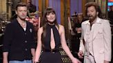 Dakota Johnson and Justin Timberlake Have a “Social Network ”Reunion During Actress' “Saturday Night Live ”Monologue