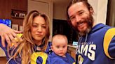Kaley Cuoco, Tom Pelphrey Pose with Daughter Matilda in Matching Jerseys: 'My Little Precious Fam'