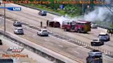 Vehicle fire shuts down lanes on South I-95 in Pompano Beach - WSVN 7News | Miami News, Weather, Sports | Fort Lauderdale