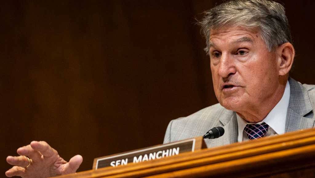 West Virginia Sen. Joe Manchin considers reregistering as a Democrat to seek presidential nomination