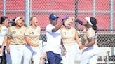 Central Catholic softball powers past Oakdale to set up tie atop VOL standings