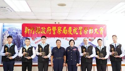 113年竹縣警察節慶祝大會 楊文科縣長頒發5個獎項感謝守護竹縣 | 蕃新聞