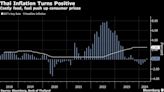 Thai Inflation Turns Positive for First Time in Seven Months