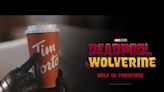 Tim Hortons and Ryan Reynolds team up to celebrate the release of Marvel Studios' "Deadpool & Wolverine," only in theatres July 26