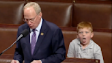Watch U.S. Congressman Get Upstaged by Son’s on-Camera Antics