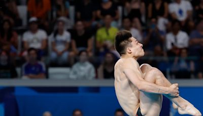 París 2024: Osmar Olvera consigue medalla de bronce en el trampolín de 3 metros