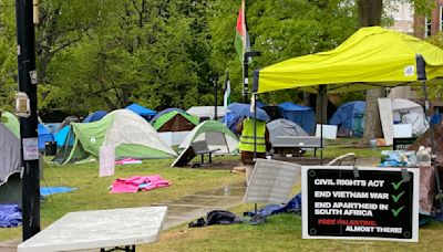 'As long as we have to': Pro-Palestine protest, encampment at UW-Milwaukee continues for 11th day