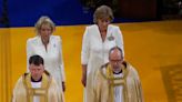 Queen Camilla looks regal as she is crowned at King Charles III coronation: See photos