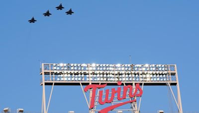 A family flyover: Jax family enjoys special 9/11 moment before Twins game