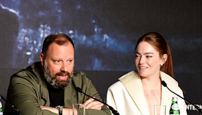 Emma Stone Playfully Corrects ‘Kinds of Kindness’ Director Yorgos Lanthimos at Cannes on Real Name