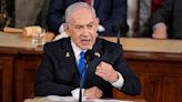 Netanyahu defends Gaza war as protesters rally outside US Congress