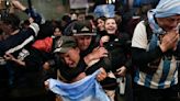 Argentina fans revel in their Copa America triumph, a brief respite from their country's crises