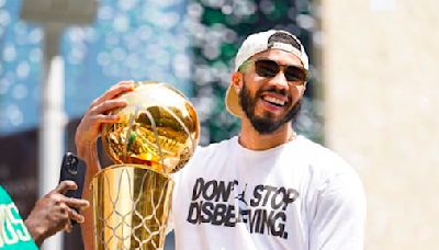 ‘They’ve always got to refer to me as an NBA champion.’ Jayson Tatum talks title, new contract, and Celtics sale. - The Boston Globe